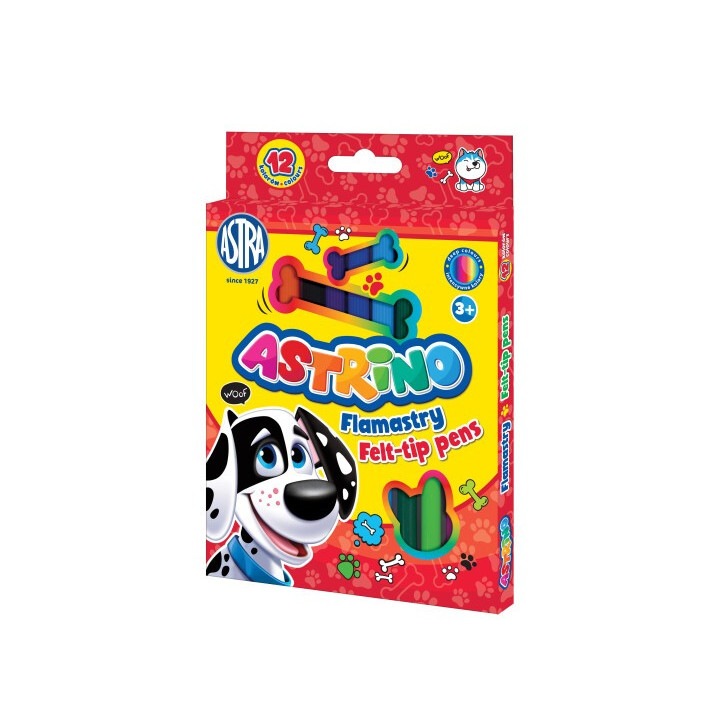 Set 12 carioci, Astra, 1026896747, Multicolor