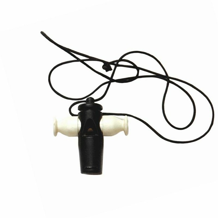 Fluier Terre Samba, plastic, 6 x 5,5 cm