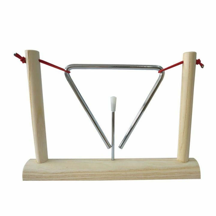 Trianglu cu suport, 30 x 20 cm, Argintiu