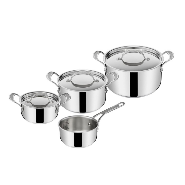 Set de tigaie clasic de la Tefal Jamie Oliver Cook, 16 cm, 20cm,24cm