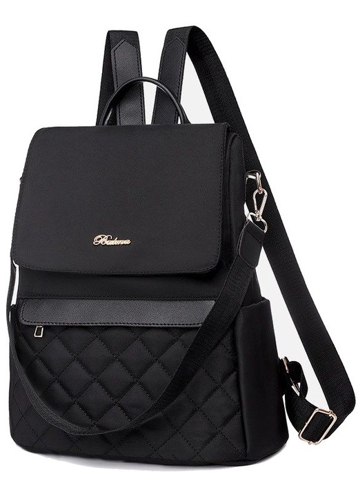 Rucsac de oras pentru femei, J&W, Dashamira, neagra, One size