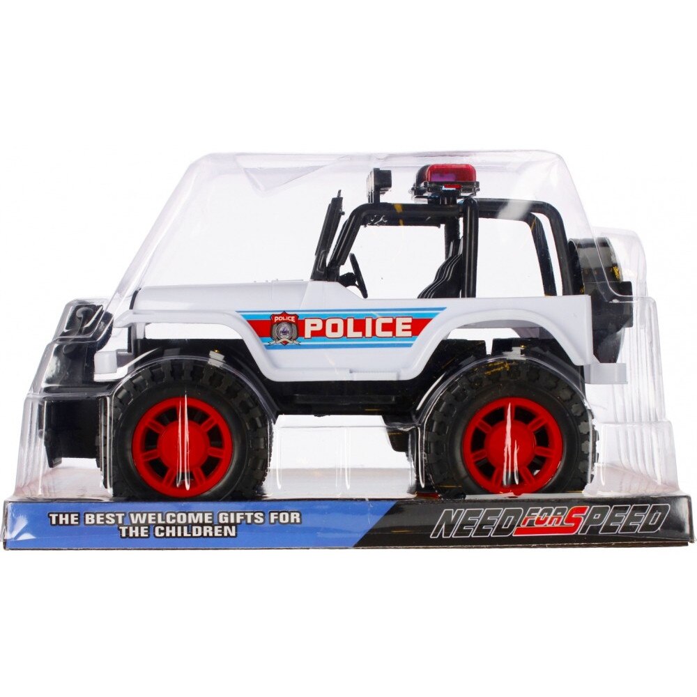 Bruder toys hot sale police jeep