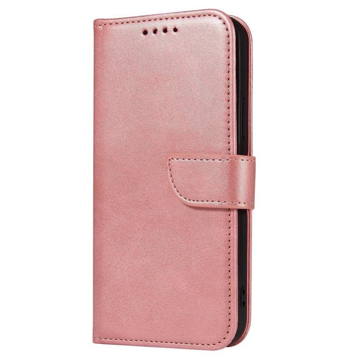 Калъф Magnet Wallet Stand, съвместим с Xiaomi Redmi Note 11 Pro / 11 Pro 5G Pink