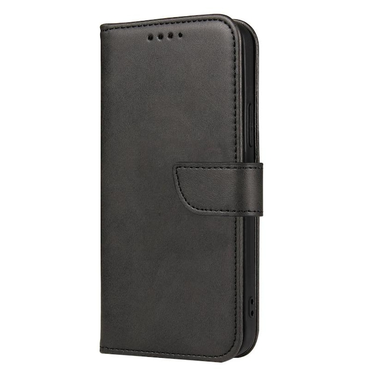 Калъф Magnet Wallet Stand, съвместим с OnePlus Ace Black