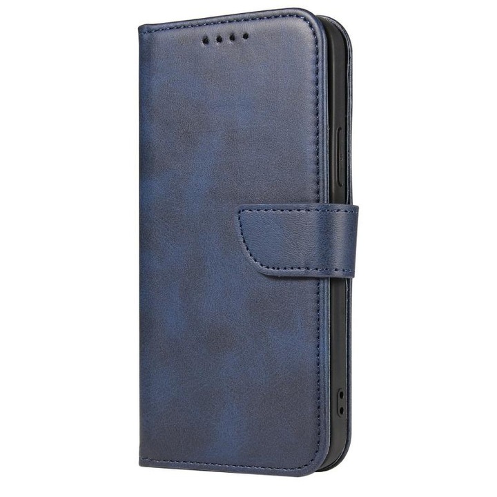 Калъф Magnet Wallet Stand, съвместим с Xiaomi Redmi Note 11 Pro / 11 Pro 5G Blue