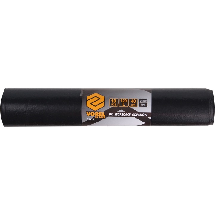 VOREL Szemeteszsák szelektív gyűjtésre (egyéb) 120L 40µm (10 db)