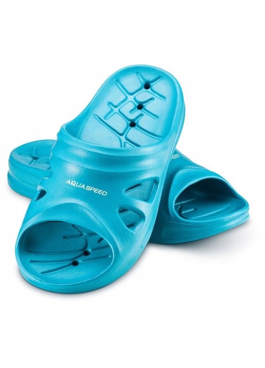 Papuci pentru piscina, Aqua-Speed, EVA, Turcoaz, 38 EU