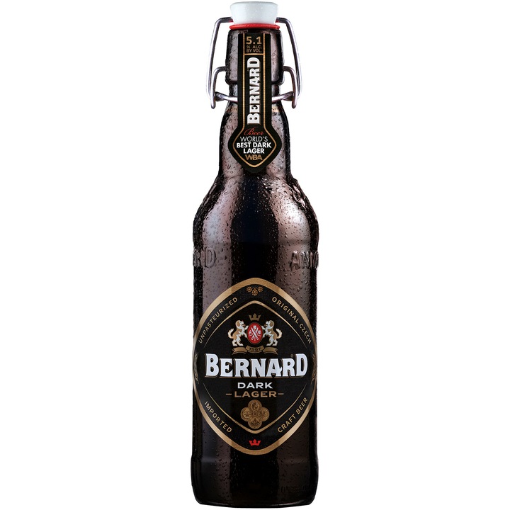 Bere neagra Bernard sticla 20 x 0.5l