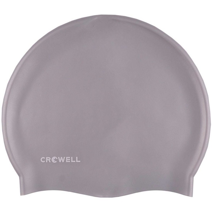 Каска за плуване, CROWELL, Силикон, Сребро