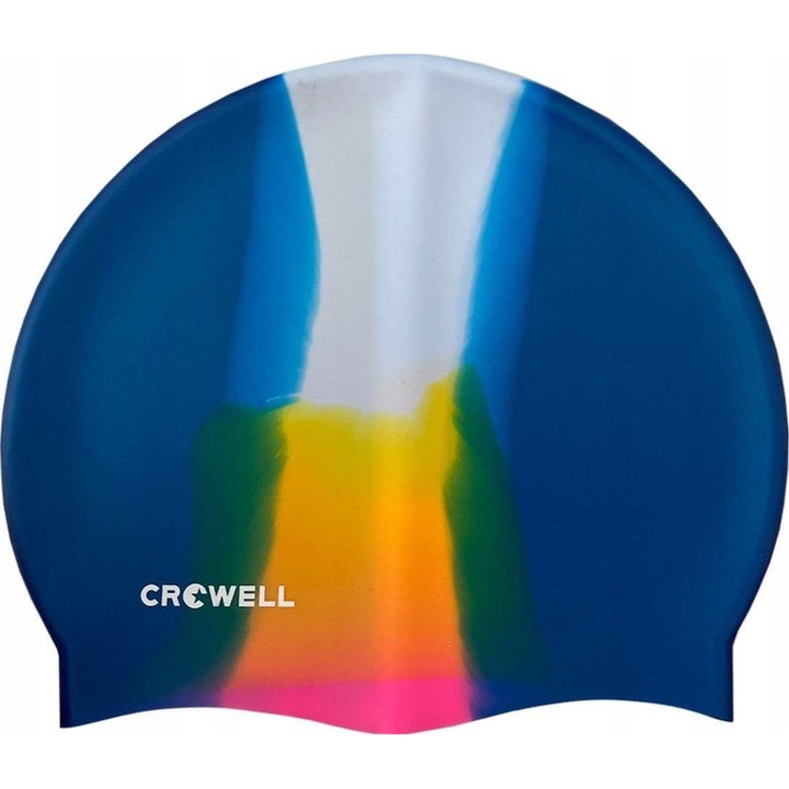 Каска за плуване, CROWELL, Силиконова, Многоцветна