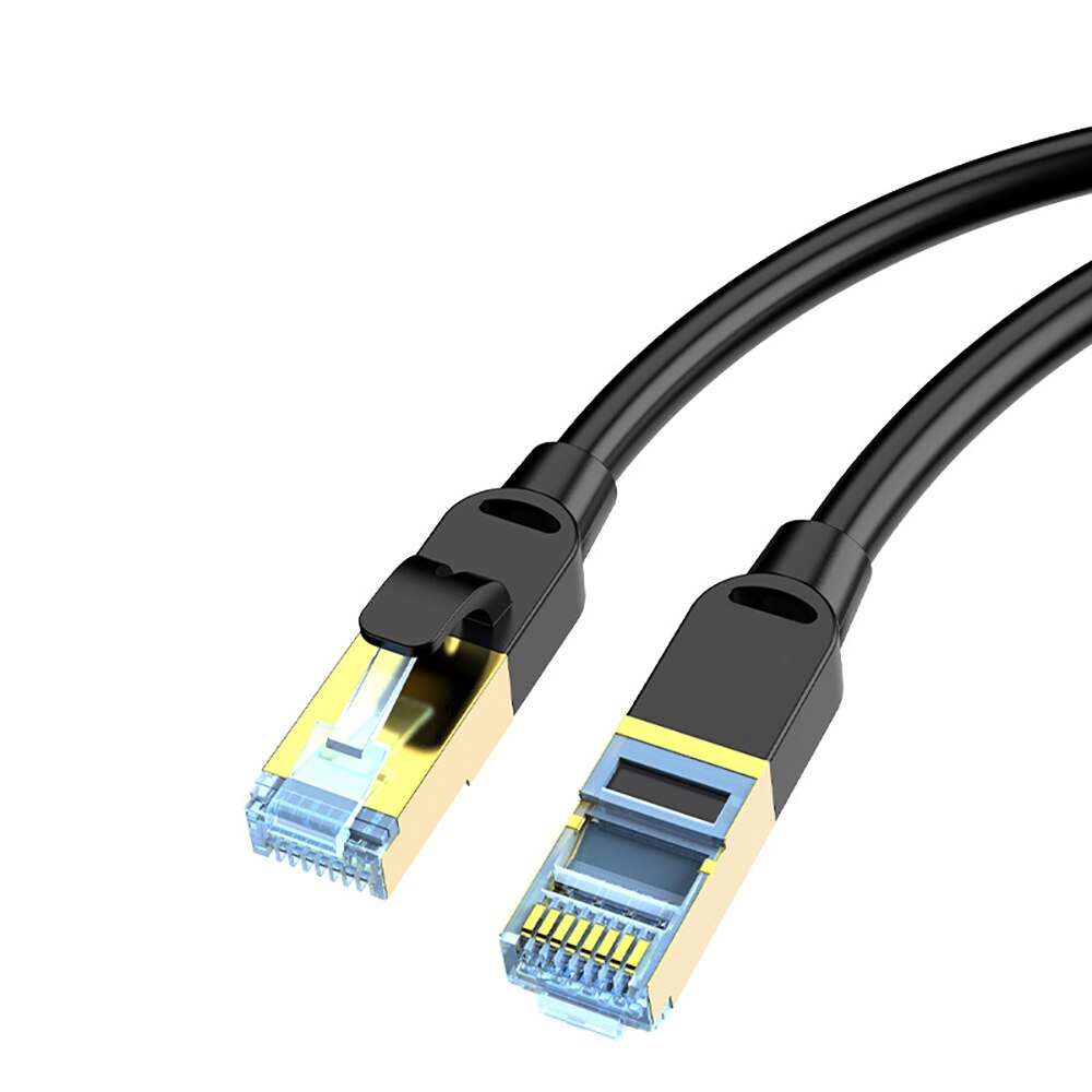 LPAILON Ethernet kábel, Cat7, 3m, fekete - eMAG.hu