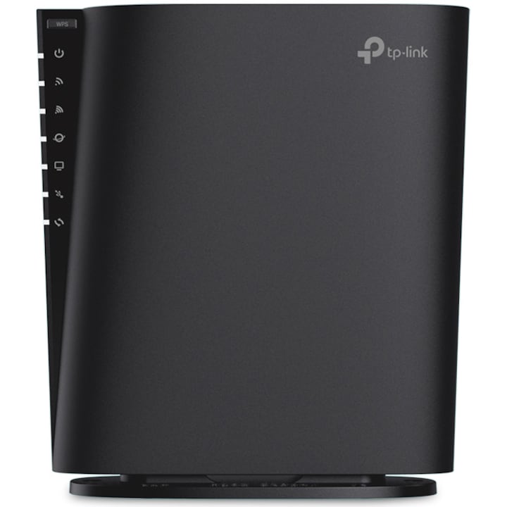 Router Wireless TP-Link Archer AX80, AX6000, Dual-Band, Wi-Fi 6, Port de 2.5G, USB 3.0, Suportă VPN Client, TP-Link OneMesh, Compatibil cu Amazon Alexa
