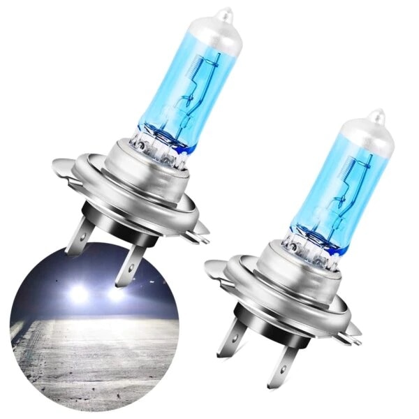 H7 Halogen Lampen 2er Pack - 12V 55W 5000K Weißlicht Mit Zulassung Für Auto
