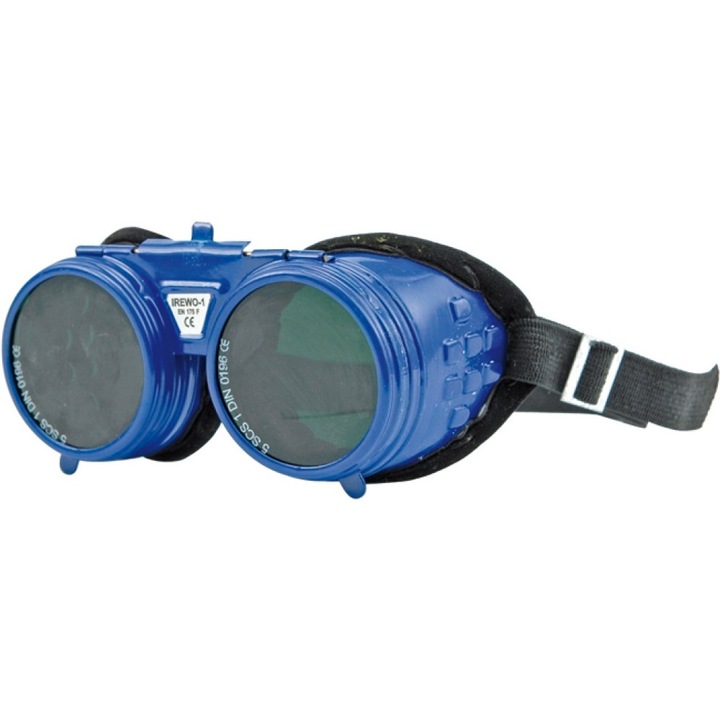 Очила за заваряване Vorel, синьо/черно