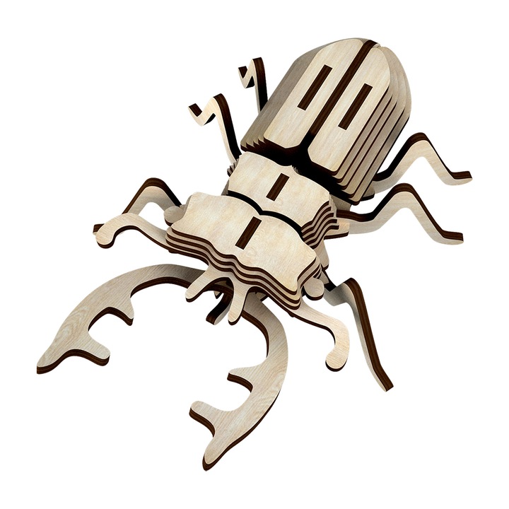 Radasca 3D puzzle, natúr fa, 30 db