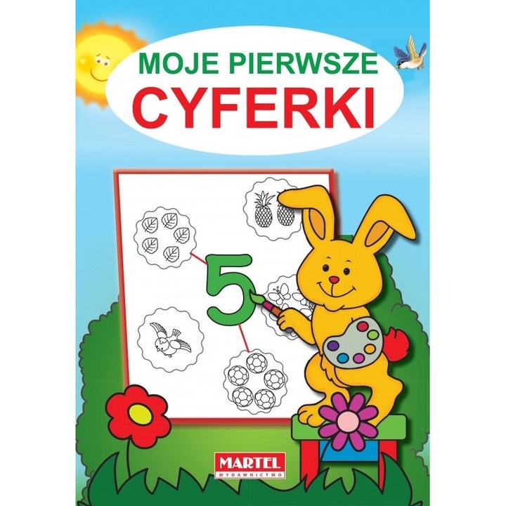 Тетрадка за рисуване Martel Numbers, А4, 32 листа, 2+
