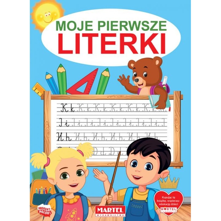 Rajzfüzet, Martel, A4, 32 lap, Első betűk, 2+