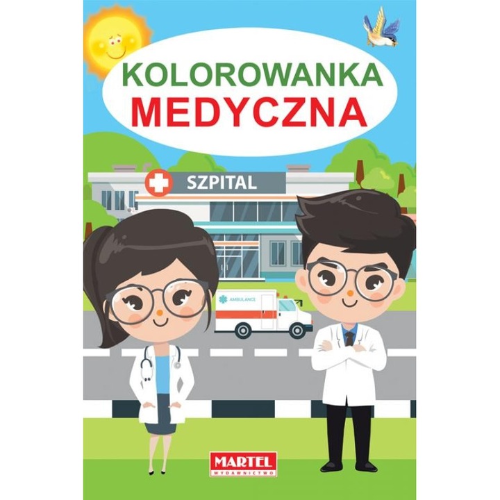 Тетрадка за рисуване, Мартел, А4, 32 листа, Доктор, 2+