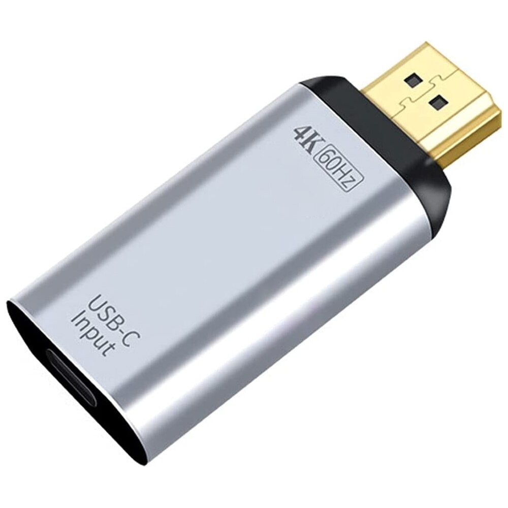 Адаптер CY 2333623 8867K, USB C input, HDMI Output, 4K 60Hz, Сив eMAG.bg