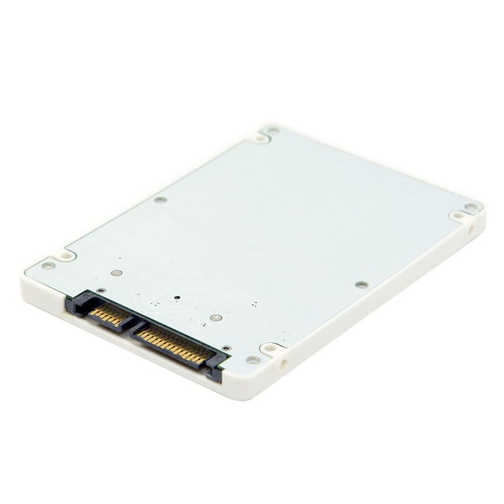 Cutie externa, CY, 1741540 8867-K, 1.8 m, SATA,16 pini, SSD la 2.5 SATA, Alb