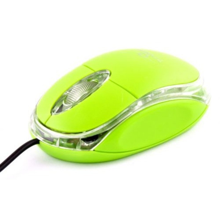 TITANUM RAPTOR 3D USB vezetékes optikai egér (zöld)