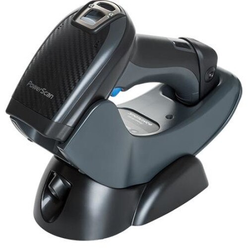Cititor coduri de bare Datalogic PowerScan PM9500-RT, 2D, RF, cradle, negru