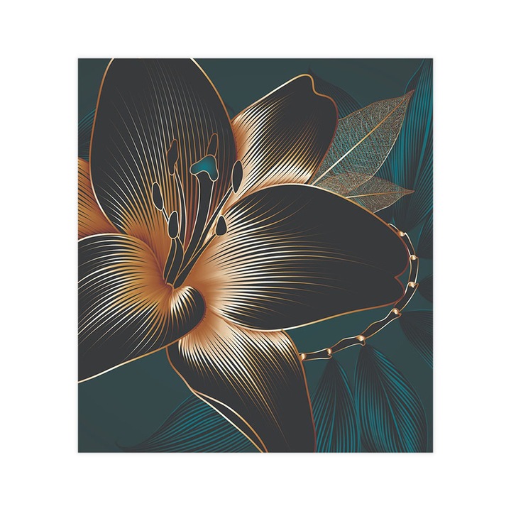 Fototapet autoadeziv, Lavabil, Deep Bronze, 200x180 cm