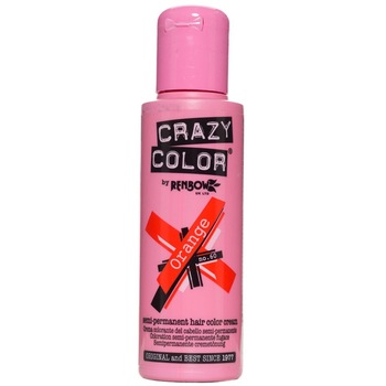 Vopsea de par Crazy Color Orange 60 Vopsea de par Crazy Color Orange 60