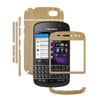 Folie de protectie Carbon Skinz, Husa de tip Skin Adeziv pentru Carcasa, Lemn Stejar dedicata Blackberry Q10 Folie de protectie Carbon Skinz, Husa de tip Skin Adeziv pentru Carcasa, Lemn Stejar dedicata Blackberry Q10