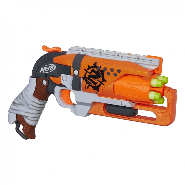 Играчка пистолет Nerf Zombie Hammershot