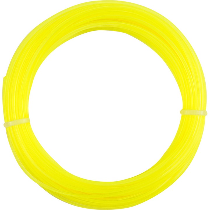 Csillagvágó drót, Flo, Műanyag, Sárga, 1,3 mmx10 m