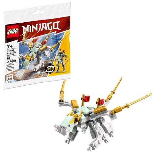 ヌーブ君 Ninjago - Creatura Dragon de gheata 30649 - eMAG.ro