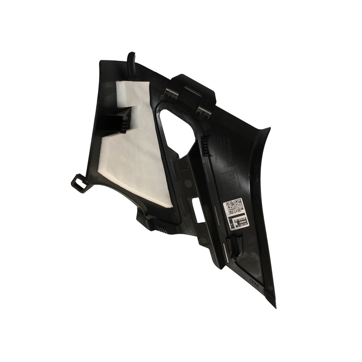 Bal hátsó oszloppanel burkolat V60 II, Volvo, Fekete