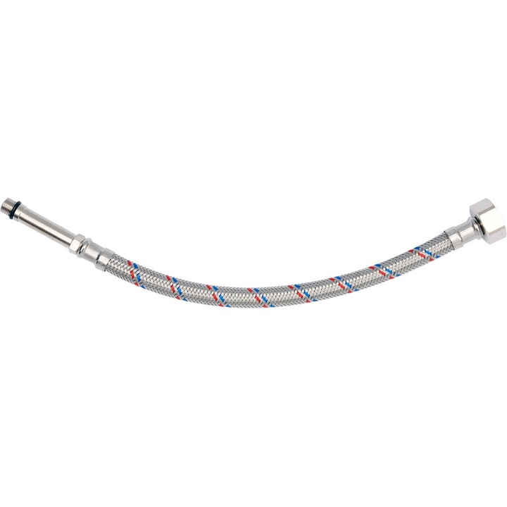 Furtun de dus, Fala, Inox, 300mm, Argintiu