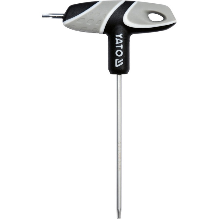 Cheie Torx cu maner, Yato, Plastic/Otel, Gri