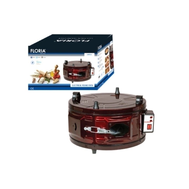 Hoomei HM-5930 halogen oven ventilated, 18 l, 12 l, 1300 W, hot air fryer