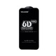 Протектор, съвместим с Samsung Galaxy A52 4G, Veason, 6D, Стъклен, Черен