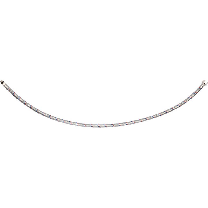 Racord flexibil baterie Fala, Inox, 3/8" x M10, 600 mm, Argintiu