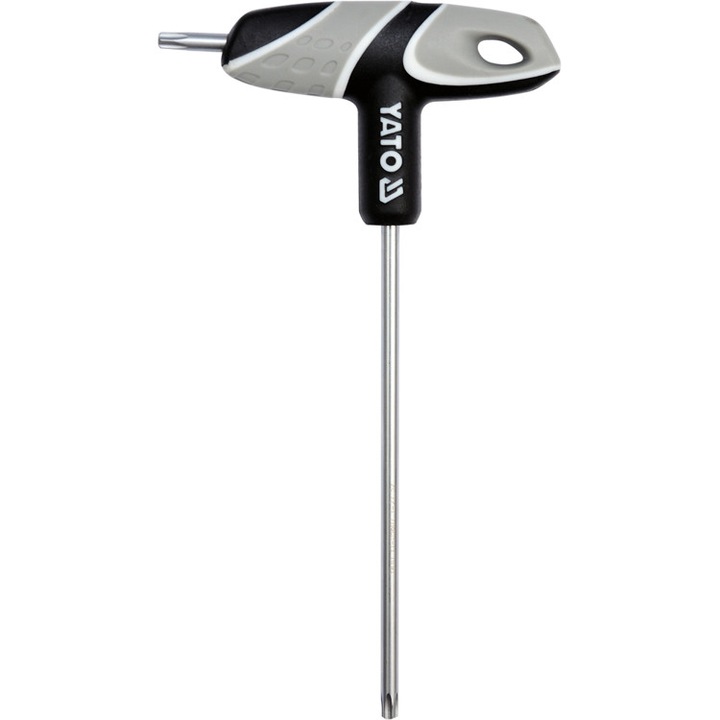 Cheie Torx cu maner, Yato, Plastic/Otel, Gri