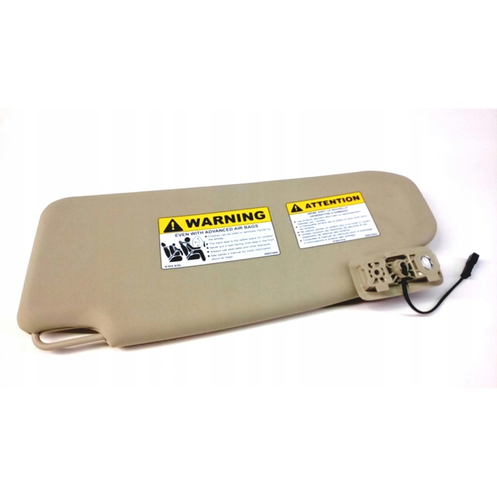 Volvo jobb burkolat, Napellenző, S60/V60, Bézs