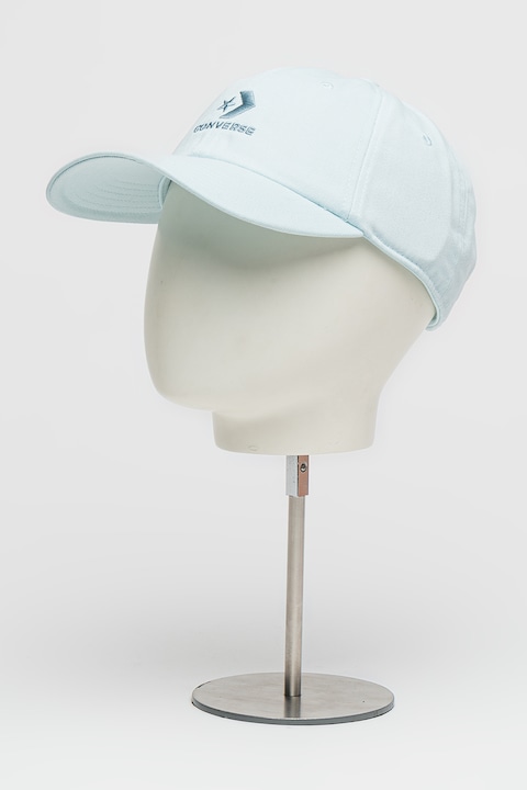 Converse, Регулируема шапка с бродирано лого, Тюркоаз, Прашно синьо