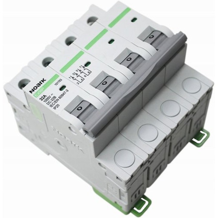 Separator de sarcina, Ex9IP 4P 50A 1000V DC, Noark 101764