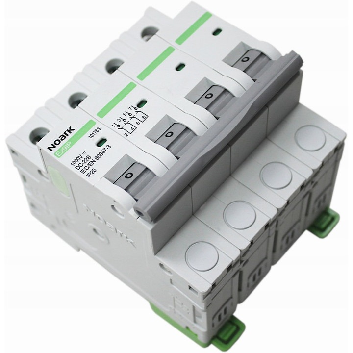 Separator de sarcina, 4P 16A 1000V DC, Noark 101762