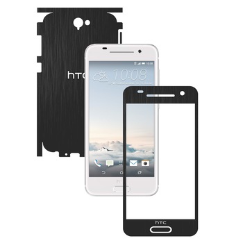 Folie de protectie Carbon Skinz, Husa de tip Skin Adeziv pentru Carcasa, Brushed Negru dedicata HTC One A9 Aero Folie de protectie Carbon Skinz, Husa de tip Skin Adeziv pentru Carcasa, Brushed Negru dedicata HTC One A9 Aero