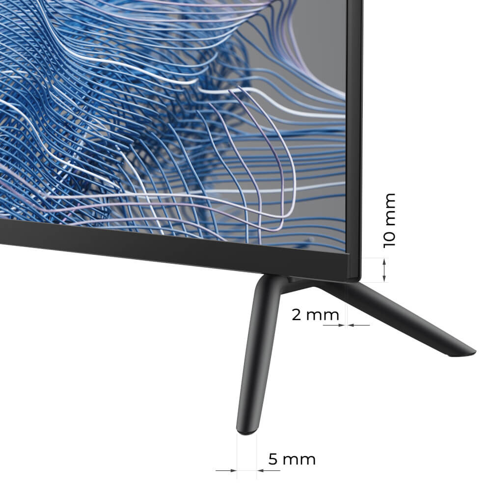 Televizor Smart LED Kivi 43U740NB, 108 cm, Ultra HD 4K, Clasa G - eMAG.ro