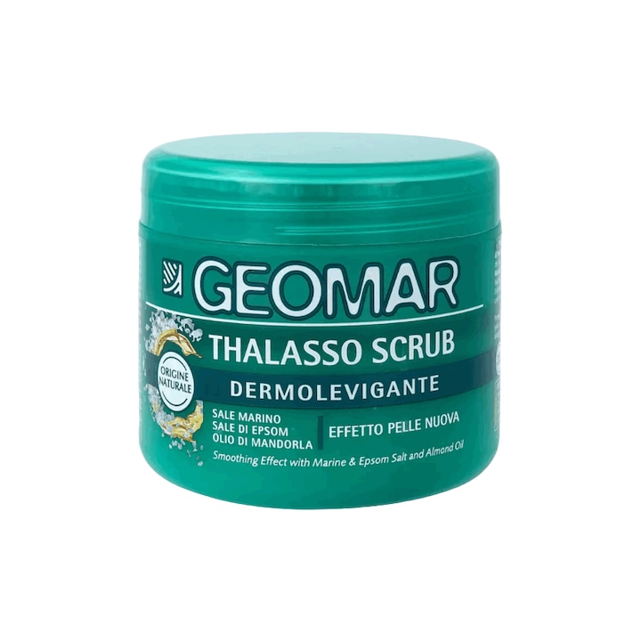 Exfoliant delicat pentru pielea, GEOMAR Thalasso Scrub Dermo Levigante, 600 g