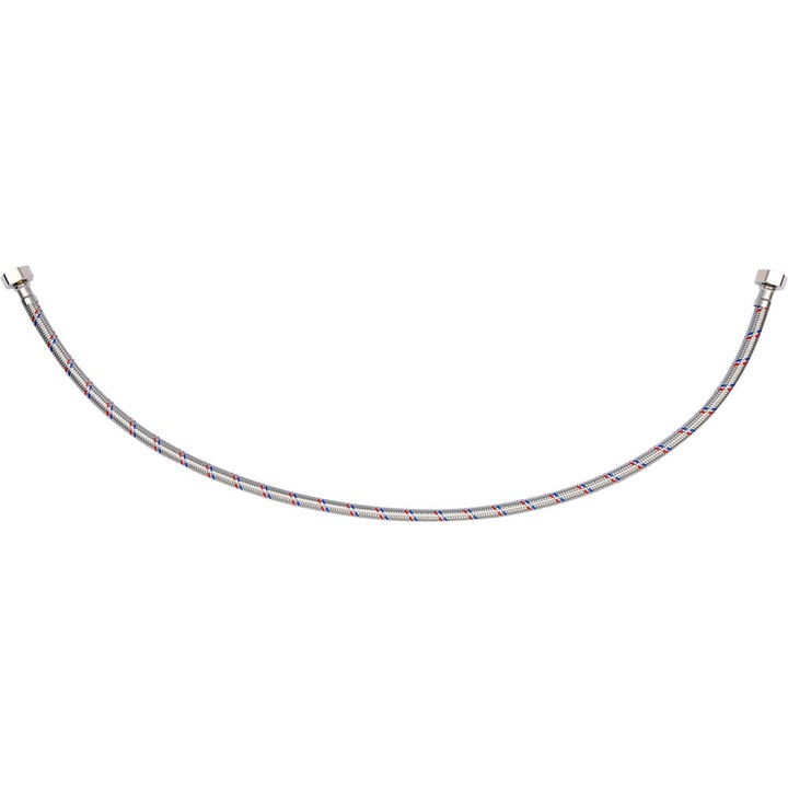 Csatlakozó tömlő, Fala, Inox, F/F, 1/2", 1/2", 800 mm