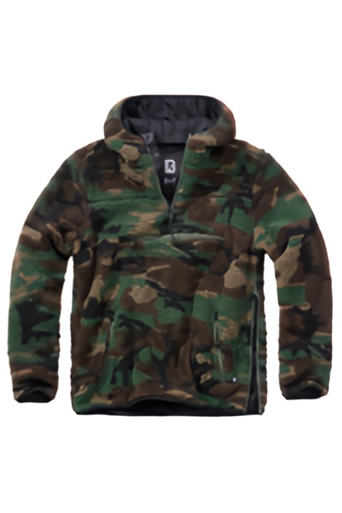 Jacheta BRANDIT Teddyfleece Worker Pullover, Woodland, 6XL