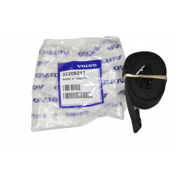 Pótkerék szíj, Volvo, XC60, OE, Fekete