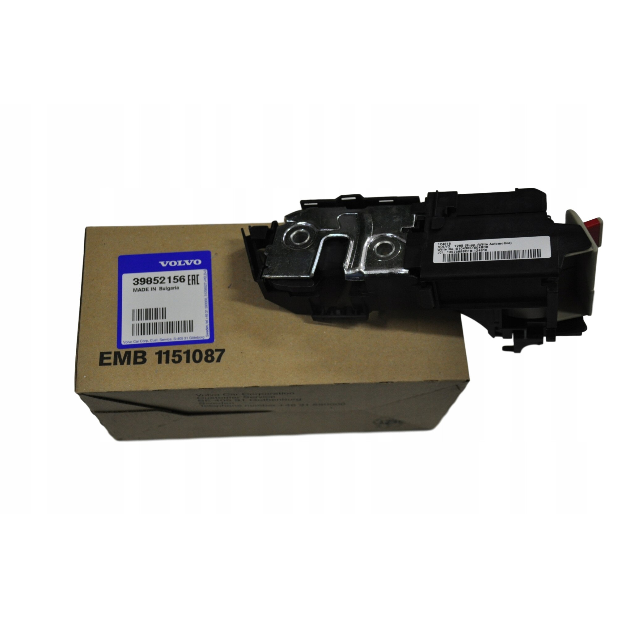 Incuietoare scaun spate stanga V60/XC60/V70/XC70, Volvo, Negru - eMAG.ro